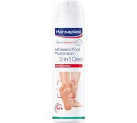Hansaplast Desodorante 2 en 1 para pies (150 ml), desodorante antibacteriano con protección de 48 horas contra el olor de los pies, spray para prevención de hongos