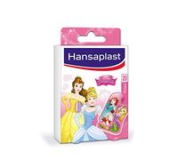Hansaplast Disney Princess - Lote de 2 tiritas estériles precortadas para niños, resistentes al agua y a la suciedad