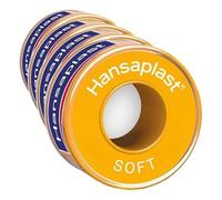 Hansaplast Esparadrapo Suave - 1 Unidad (Paquete de 4)