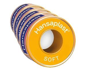 Hansaplast Esparadrapo Suave - 1 Unidad (Paquete de 4)