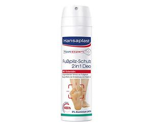 Hansaplast Fußpilz-Schutz 2 in 1 Deo, 150 ml Solución