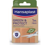 Hansaplast Green & Protect Apósito Tira 1 m x 6 cm
