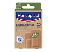Hansaplast Green & Protect - Tiras de Curación Verde