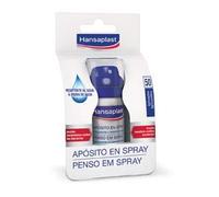Hansaplast Med Apósito En Spray 50 Aplicaciones - Protección Transparente de Las Heridas