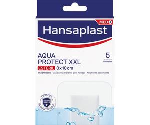 Hansaplast Med+ Aqua Protect XXL Apósitos 8x10cm 5uds