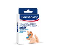 Hansaplast Med Elastic Tira Dedos 16 Strips - Protector de Pequeñas Heridas