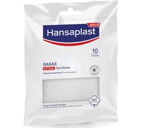 Hansaplast Med+ Gasas Estériles Suaves 10x10cm 10uds