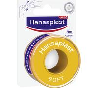 Hansaplast Med+ Soft Esparadrapo 5m x 2,5cm