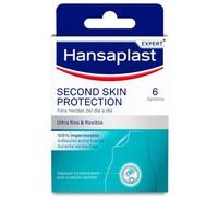 Hansaplast Second Skin Protection Apósitos Hidrocoloides 73mm x 36mm 6 uds