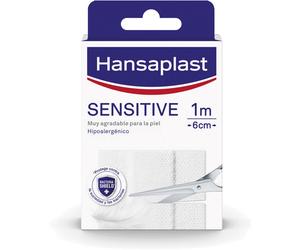 Hansaplast Sensitive Anti Bacteriano 1m x 6 cm