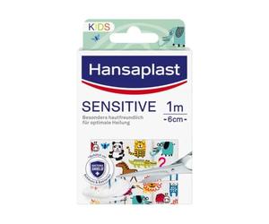 Hansaplast Sensitive Kids Extra Huidvriendelijk 1m x 6cm