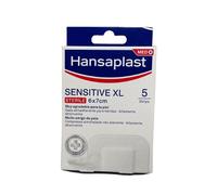 Hansaplast Sensitive XL (6X7 cm) 5 unidades