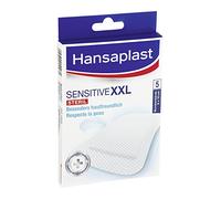 Hansaplast Sensitive XXL Steril 8 cm x 10 cm, 5 Stück - B01DK7O7G2 | Packung (5 Stück)