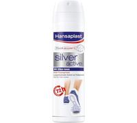 Hansaplast Silver Active - Spray para pies (150 ml), desodorante para pies antitranspirante con 72 h de protección contra el olor y el sudor, complejo activo con iones de plata