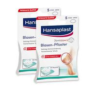 Hansaplast Apósitos SOS grandes (1 x 5 unidades), transparentes para alivio inmediato del dolor de presión, parches para talón y juanetes