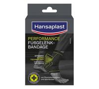 Hansaplast Tobillera de rendimiento que estabiliza y alivia la articulación, tobillera para el tobillo derecho e izquierdo, ayuda a la recuperación activa, talla L/XL