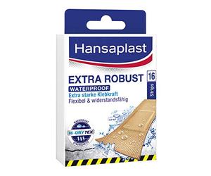 Hansaplast - Tiritas extra resistentes (5 paquetes de 16 unidades)