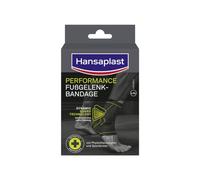 Hansaplast Tobillera de rendimiento que estabiliza y alivia la articulación, tobillera para el tobillo derecho e izquierdo, ayuda a la recuperación activa, talla L/XL