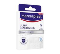 Hansaplast Ultra Sensitive XL Apósitos 5x7,2 cm 5 uds