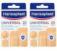 Hansaplast - Universal - Parches resistentes a agua - 20 unidades (Paquete de 2)