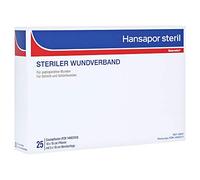 Hansapor steril, steriler Wundverband - 10 x 15 cm - 25 Stück | Packung (25 Stück)