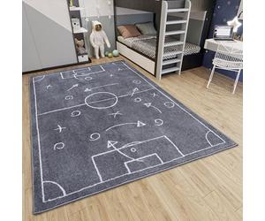 Hanse Home Adventures - Alfombra Infantil (120 x 170 cm), Color Gris Oscuro