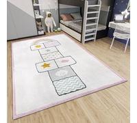 Hanse Home Adventures - Alfombra Infantil Lavables con diseño de Caja Hinchable para habitación Infantil, Sala de Juegos, Sala de Juegos, Sala de Estar, Color Rosa, 160 x 235 cm
