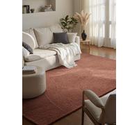 Hanse Home Alfombra de Lana Calmio - Alfombra de salón Natural - Hecha a Mano - Hygge Skandi, Alfombra Bohemia de Lana para salón, Dormitorio, Comedor, Pasillo - Rosa Vintage, 160 x 230 cm