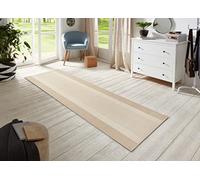 Hanse Home Alfombra de Pasillo con Cinta de 80 x 350 cm, Alfombra de Pasillo Suave de Pelo Corto, diseño Moderno para Pasillo, Dormitorio, habitación de los niños, baño, salón, Cocina, Camino