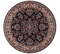 Hanse Home Alfombra de salón de Pelo Corto Orient - Zabul Persa Look Alfombra Oriental para Comedor, Salón, Dormitorio, Negro, 140 cm