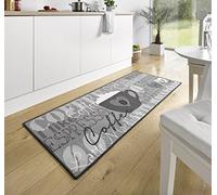 HANSE Home Coffee Cup - Alfombra de Cocina (67 x 180 cm), Color Gris