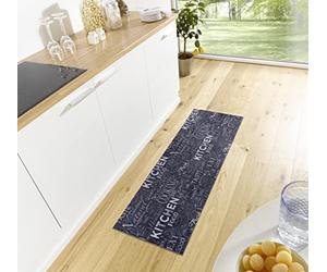Hanse Home Cook & Clean Alfombra de Cocina, Alfombra de Cocina, diseño de Alimentos, Antideslizante, fácil de Limpiar, para Cocina, Pasillo, Entrada, Comedor, 50 x 150 cm