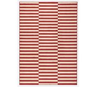 HANSE Home Design Terciopelo Alfombra Pelo Corto Panel, Polipropileno, Coral Crema, 80 x 200 x 0.9 cm
