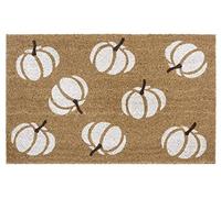 Hanse Home Felpudo de Coco Antideslizante para Interior de Halloween, Color Blanco, 45 x 75 cm