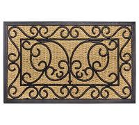 Hanse Home Felpudo de Coco para Interior y Exterior, 45 x 75 cm, Felpudo de Coco, para Exteriores, Fibra de Coco y Goma, Resistente a la Intemperie, Antideslizante, para Entrada y Exterior, Color