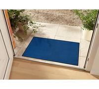 Hanse Home Felpudo Lavable para Interior y Exterior, Monocolor, 40 x 60 cm, Color Azul Oscuro