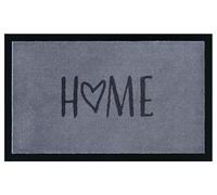 HANSE Home Felpudo para Interior y Exterior, Antideslizante, Varios diseños, 45 x 75 cm, Color: Gris