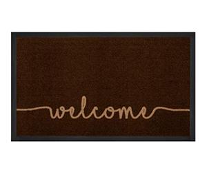 HANSE Home Printy Felpudo para Interior y Exterior, 45 x 75 cm, Felpudo atrapa la Suciedad, Felpudo con Texto «Cozy Welcome», Lavable y Resistente a la Intemperie, Antideslizante, para Entrada y