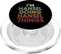 Hansel Name Hansel Personalized Name First Given PopSockets PopGrip para MagSafe