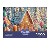 Hansel y Gretel Puzzles 1000 Piezas Ajuste Adultos O Familias Juntos fantasía Juegos EduGatoivos Puzzle Regalos para Adultos Cartón 100% Reciclado Decoración del Hogar 52x38cm/1000pcs