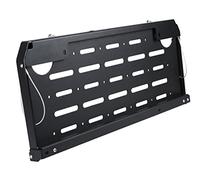 Hansen Styling Parts Mesa de almacenamiento plegable para portón trasero, color negro, compatible con Wrangler JL (2018), chapa de acero para portón trasero, mesa offroad