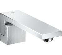 hansgroe AXOR Edge caño de baño, corte de diamante, 46411000, Color: cromado