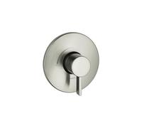 Hansgrohe 04233820 S - Embellecedor de presión (níquel cepillado)