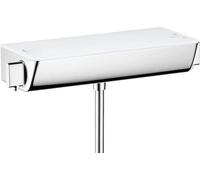 Hansgrohe 13161400 Ecostat Select termostato de ducha, visto, blanco/cromo