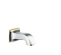 Hansgrohe 13425090 Metropol Classic Caño de bañera, Cromo/Color Oro