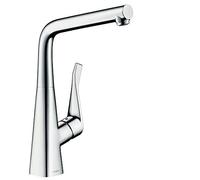 Hansgrohe 14823000 Metris grifo de cocina abatible, cromo
