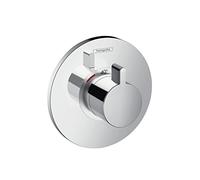 Hansgrohe 15756000 Ecostat S Termostato empotrado de gran caudal, Cromo