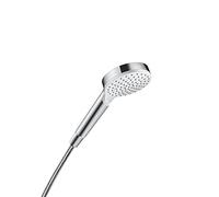 Ducha telÃ©fono Hansgrohe Crometta 1jet, blanco/cromo - 26331400