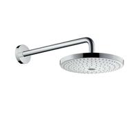 Hansgrohe 26466400 Raindance Select S 240 ducha mural, 2 tipos de chorro, blanco/cromo