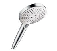 hansgrohe Raindance Select S ducha de mano 120 3 chorros, 26530400, Color: Cromado / Blanco